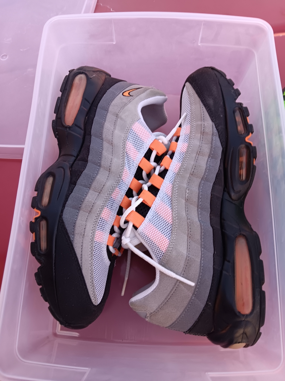 Nike Air Max 95 OG "Bright Mandarin" 2011 Release Mens 11.5